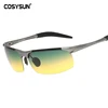 COSYSUN Day & Night Vision HD Driving Polarized Sunglasses men's Driving Glasses Anti-glare aluminum magnesium alloy glasses 817 ► Photo 1/6