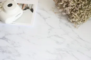

46*55cm Photography Backdrops Waterproof Premium PVC Marble Texture Background For Food Jewelry Mini Items