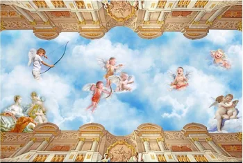 

3d wall murals wallpaper for living room walls 3 d photo wallpaper European heaven angel home decor Custom mural painting