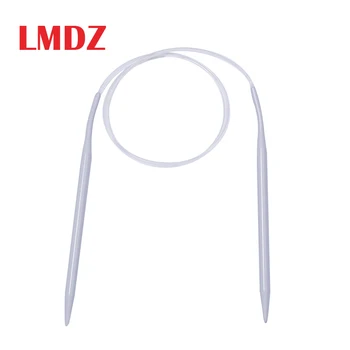 

LMDZ 15 size Sweater knitting needle Aluminum ring needle 60cm PP Tube Line Circular Knitting Needlework Kits DIY Knitted Tool