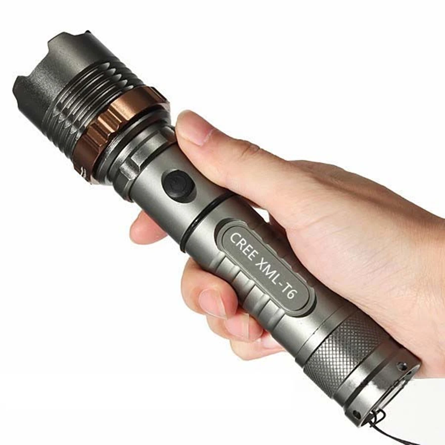 3800lm Torch T6 5 modes LED Tactical Flashlight Torch Waterproof Hunting Light Lantern zaklamp taschenlampe torcia
