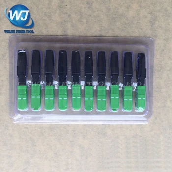 

1000pcs Fiber Optic Fast Connector SC/APC Covered Wire Connector for Broadcasting CATV / FTTH,Free Shipping