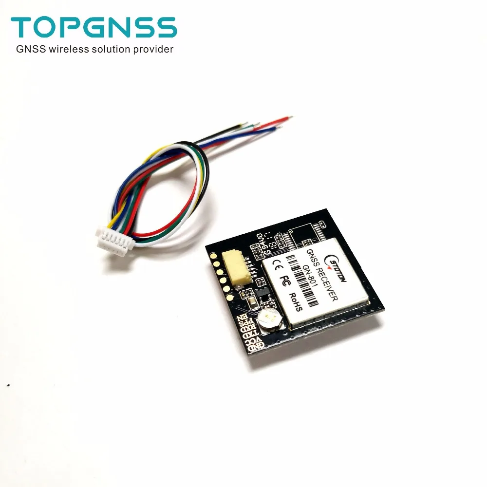 TOPGNSS 3,3-5 V ttl UAR gps Modue GN-801 gps ГЛОНАСС двойной режим M8n GNSS модуль антенный приемник, встроенная вспышка, NMEA0183 FW3.01