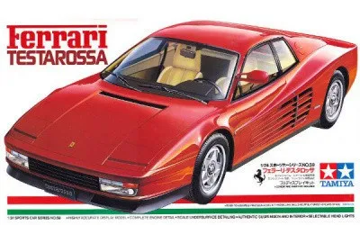 Tamiya 1/24 Ferrarier Testarossa спортивный автомобиль Tam24059