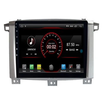 

2.5D 9 inch PIP quad 4 Core Android Car multimedia DVD player for Toyota Land cruiser 100 LC 100 car radio GPS Navigation BT