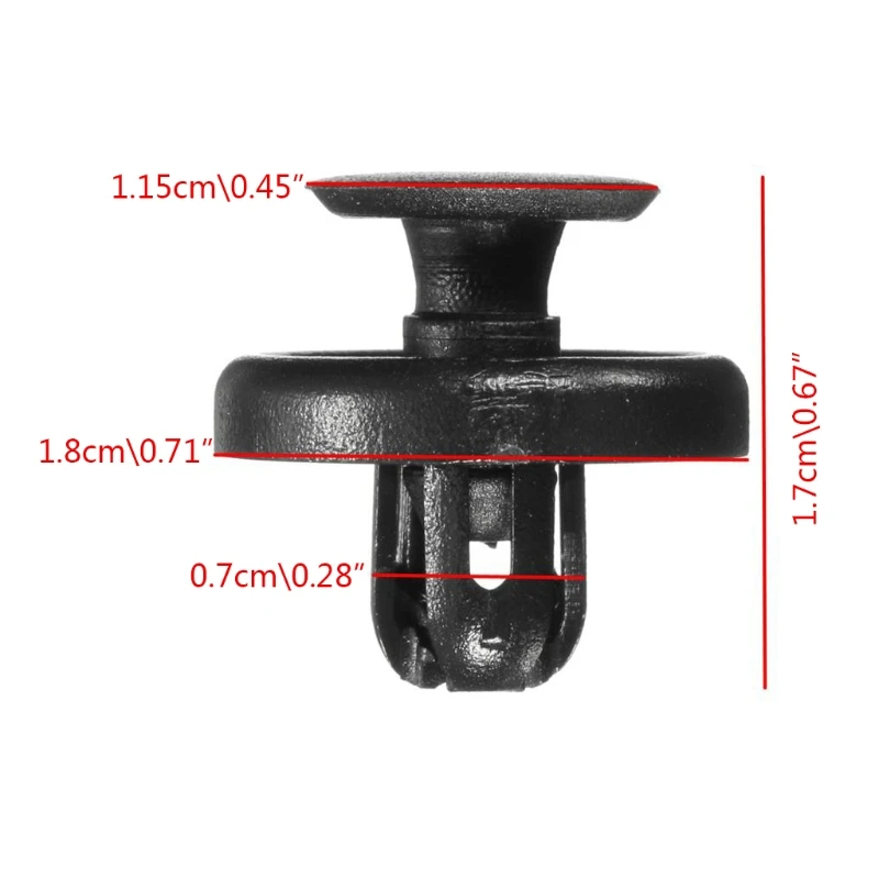 25 шт. отделка бампера панели колеса арки Пластиковые Крепежные Зажимы для Toyota Avensis