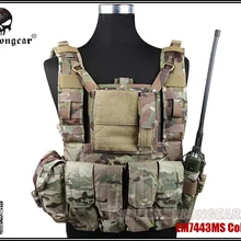Emerson RRV тактический жилет с Pouchs Набор Камуфляж снаряжение Airsoftsports EM7443 MultiCam aor