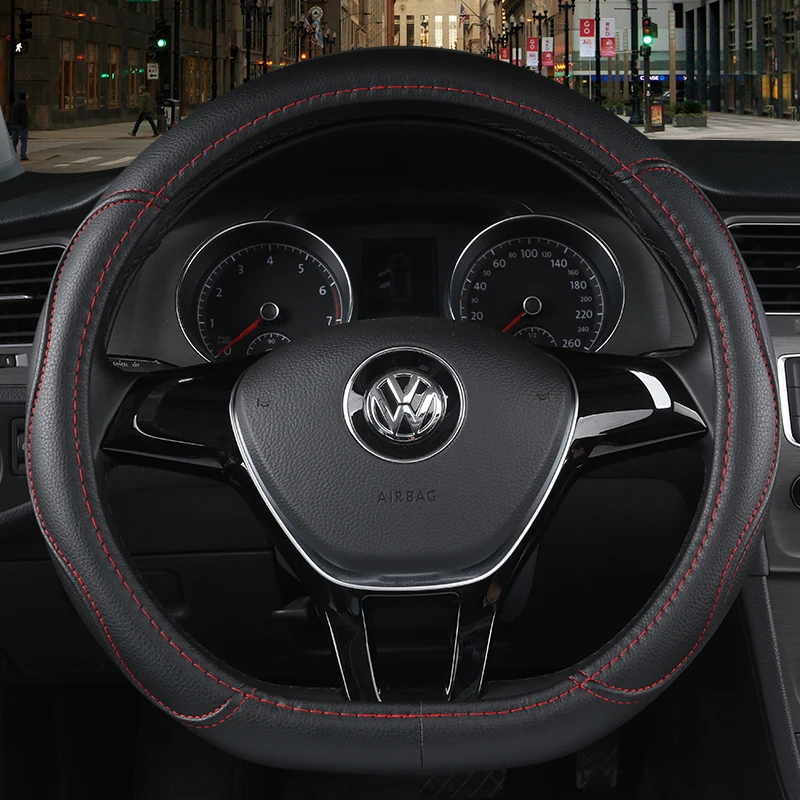Кожаный чехол D образной формы для Kia Sportage Optima K5 Qashqai J11 X trail T32 2015 2016 2017 2018|car steering wheel
