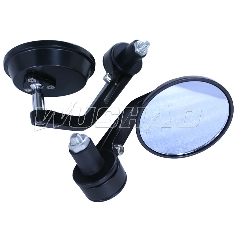 

Universal Adjustable 7/8" Handlebar Aluminum Bicycle Motocycle Round Rearview Mirror Motor Bar End Side Mirrors Accessories