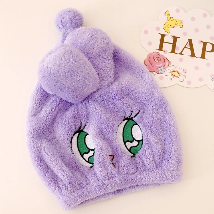 15 Медведь Даффи stellalou Rabbit с рисунками из мультфильма «My Melody» персонажи Little Twin Stars Луна Wego кролик с длинными ушами шапочка для душа полотенце-шапочка для волос для девочек, детская одежда - Цвет: 15