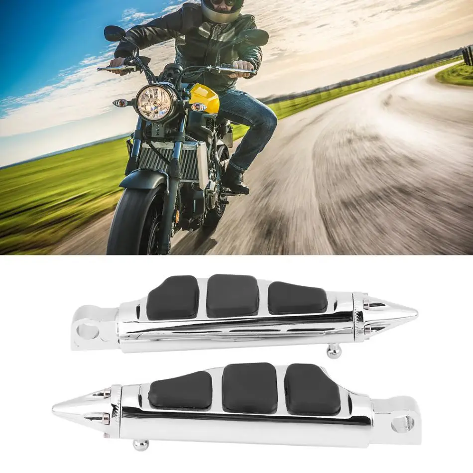 1 пара мотоцикл подножки педали для ног Мужской крепление для Harley Davidson спереди подножка подножки педали двигатель аксессуары