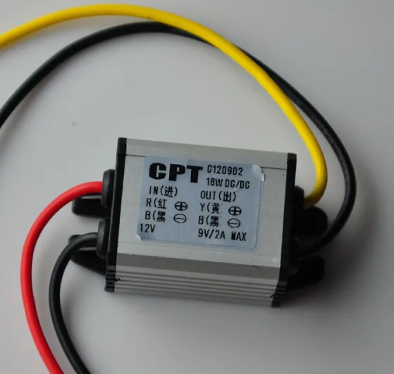 

Convert DC 12V(11V-20V) to 9V 2A DC buck Module output car led power adapter Voltage Regulator