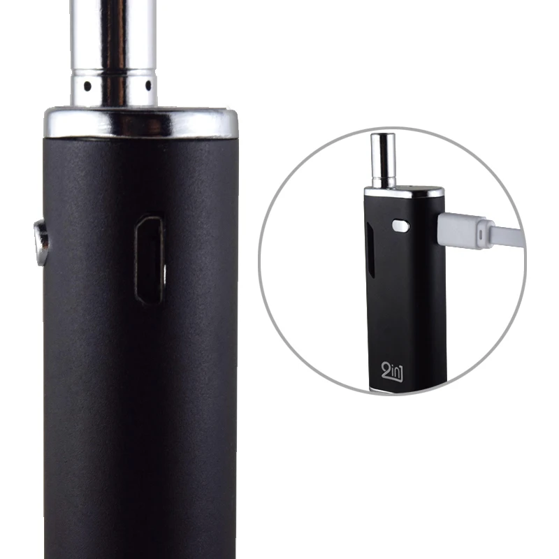2 in 1 for wax & liquid Electronic cigarette vape kits elektronik sigara vape pen with Preheat function for wax liquid vaporizer 2 in 1 for wax & liquid Electronic cigarette vape kits elektronik sigara vape pen with Preheat function for wax liquid vaporizer
