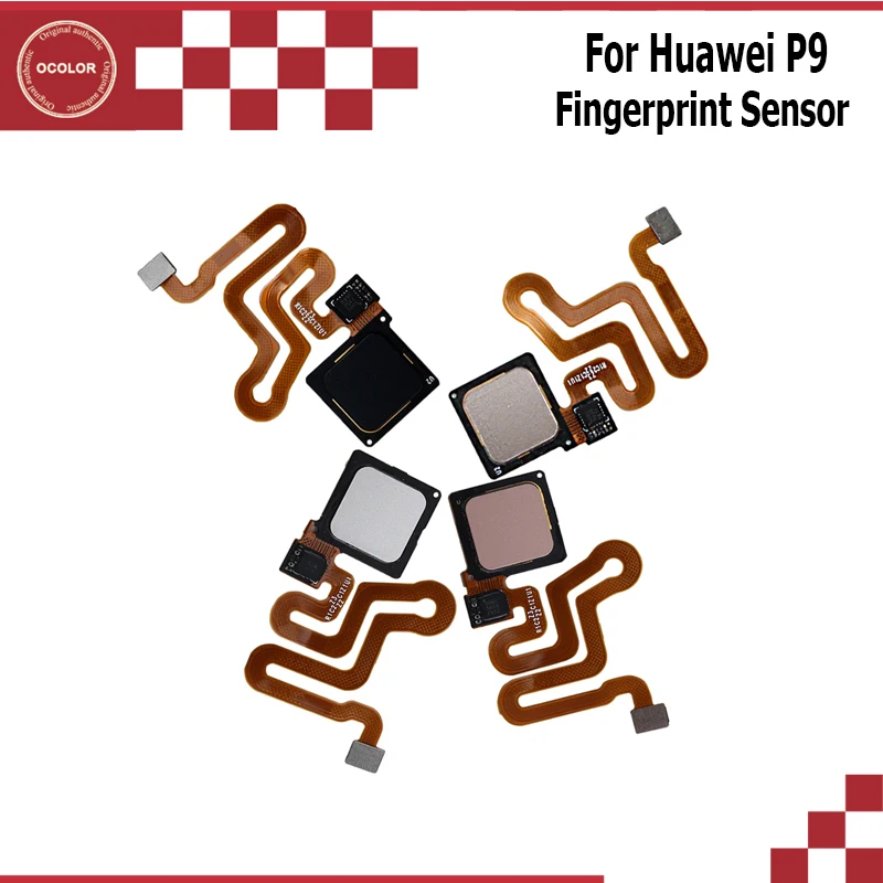 Ocolor для huawei P9 отпечатков пальцев Сенсор сканер шлейф Главная Кнопка возврата Ключ Flex Ремонт Замена Запчасти для huawei P9 чехол для телефона