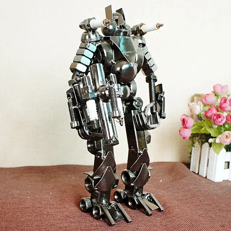 

Hobby Collectibles Robot Warrior Toy Diecast Anime Figure Useless Metal Recycling Resource Reuse Environmentally Children Toys
