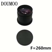 Проектор DIY объектив F = 260 мм 38 слоев покрытие высокой четкости объектив HD проекционный объектив для ЖК 5-20 дюймов