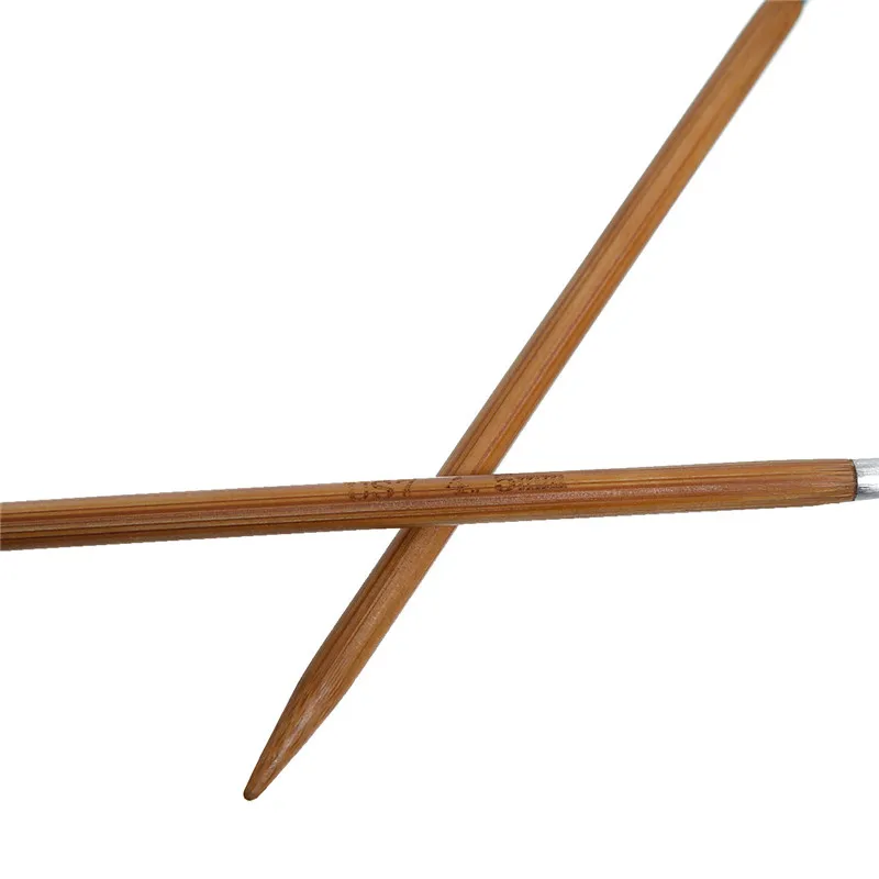 DoreenBeads из натурального бамбука и нержавеющей стали круговые спицы для вязания аксессуары для вязания спицы длиной 81 см, 1 пара