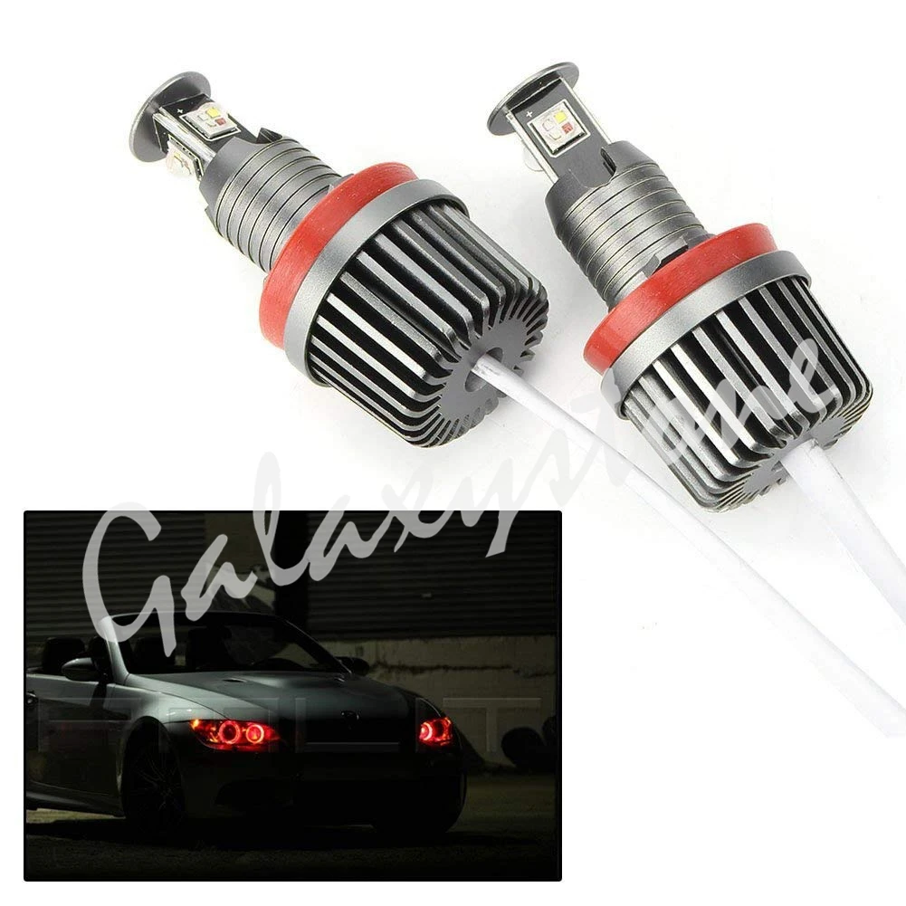 

120W H8 WIFI APP Control RGB Color Change LED Angel Eyes Lights for 2008-2012 1-series E82/E87 & 2008-2010 5-series E60