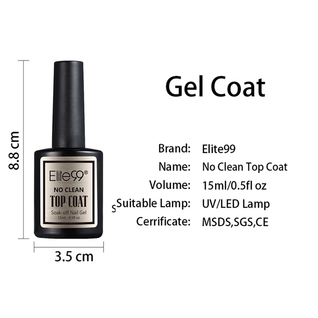 Elite99 15ML Top Basis Mantel Primer Soak Off Gel Nagellack Gel Lack Long Lasting Gel Polnischen Semi Permanent nagel Gel Lack