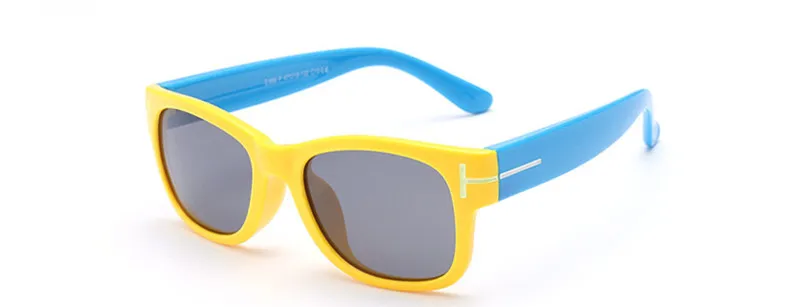 Новейший дизайн Детские поляризованные солнцезащитные очки TR90 покрытие классические модные очки детские солнечные очки UV400 Oculos de sol masculino