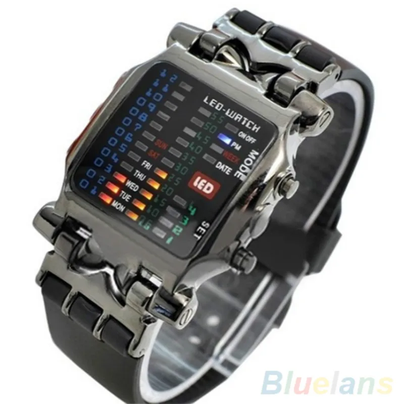 square shape digital watch