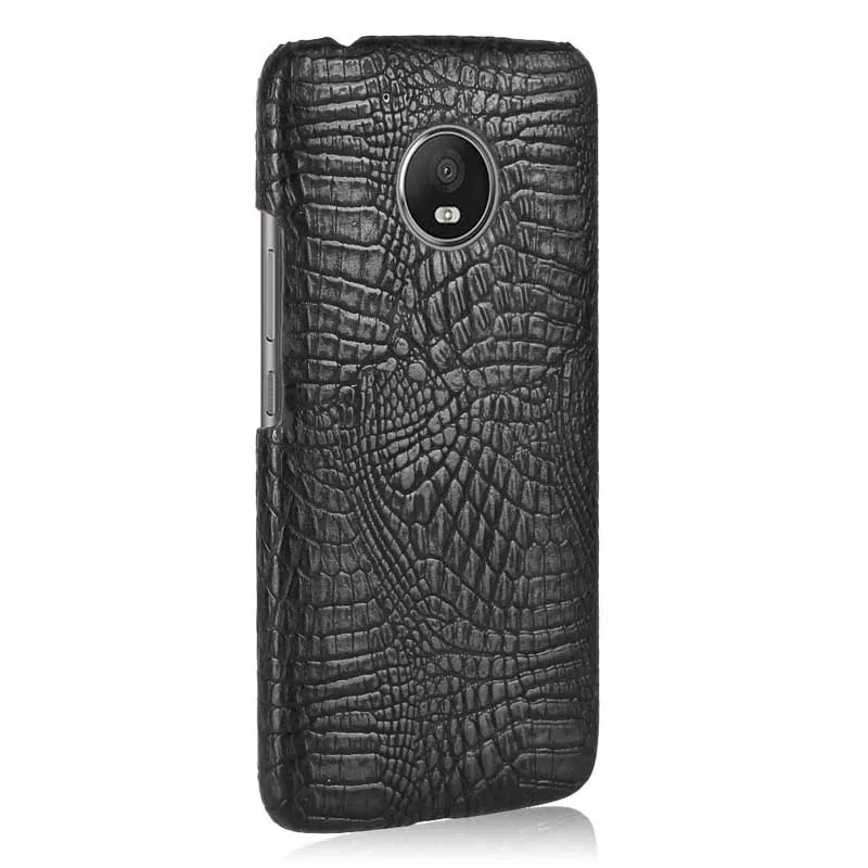 Чехол для Motorola Moto G5 Plus G5plus Роскошный чехол из крокодиловой кожи задняя крышка