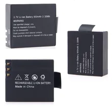 New 2pcs sj7000 battery with dual USB charger for SJCAM sj4000 sj5000 sj5000x sj6000 sj8000 SJ M10 gitup git2 f60 ele cam