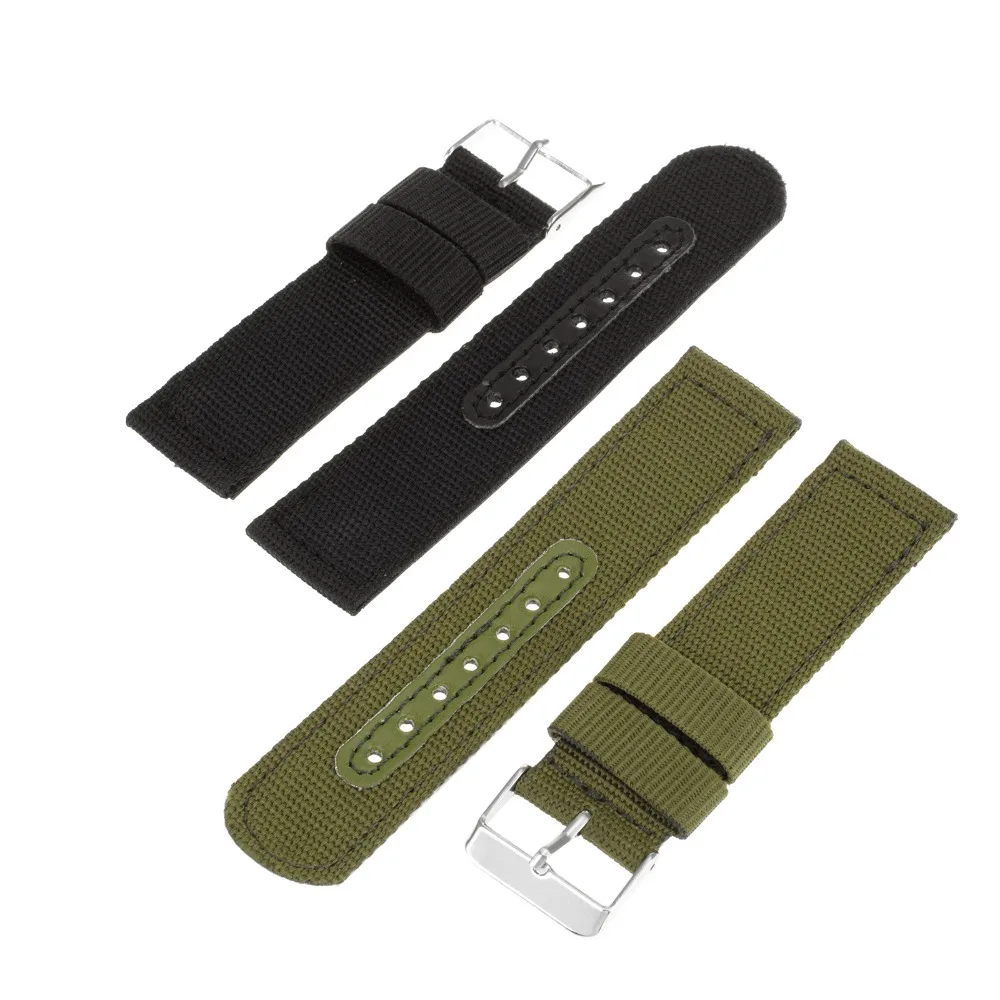 INFANTRY Nylon Watch Strap 20mm 22mm Fabric Watchband Adjustable