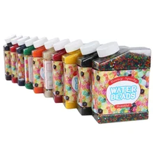 Интересный жемчуг форма кристалл почвы гидрогель гель растущий блеск Orbiz Водяные Шарики, Водяные Шарики набор домашнего декора