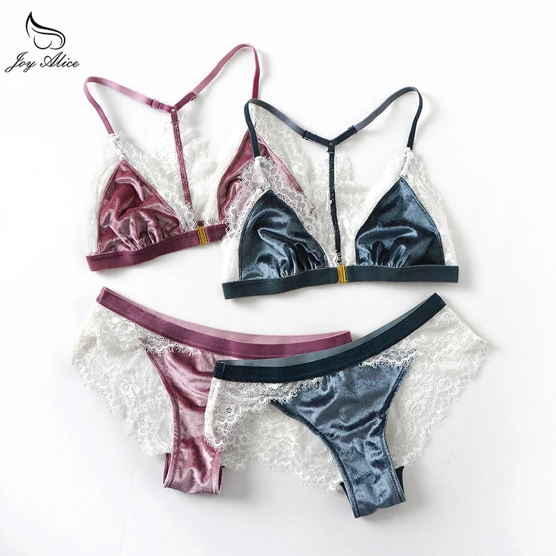 2018 Hot Sale Luxury Brand underwear Intimates Push Up Bra Set lace lingerie lace Embroidery Lace Women Bra Beauty back