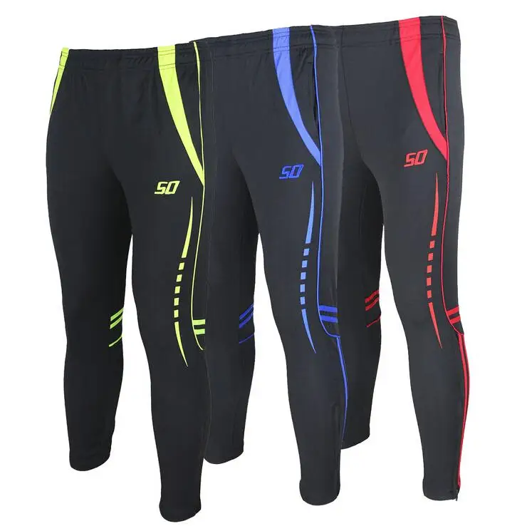 Professional Soccer Pants Slim Skinny Sports Training Running Pants Men
