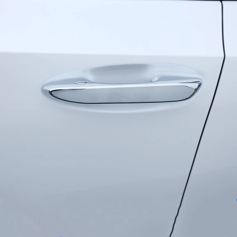 

WELKINRY car auto cover styling For Lexus ES 2019 ABS chrome external door handle doorknob cap trim