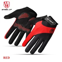 WHEEL UP full finger touch screen cycling font b gloves b font autumn road mtb mountain