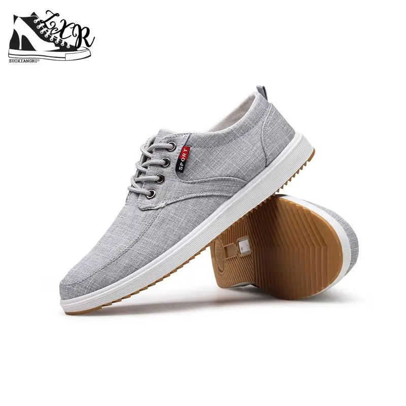 Zuoxiangru Spring Summer Casual Shoes Mens Canvas Shoes