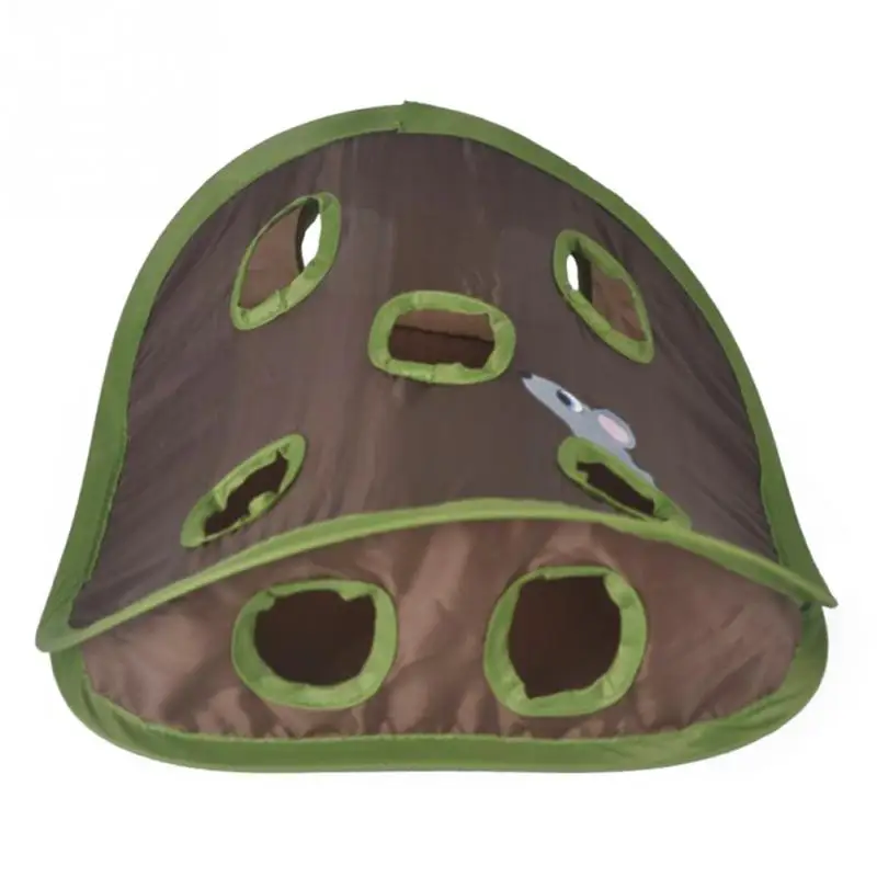 Fantastic Nine-hole Mouse Hole Tent with Bell Ball Cat Educational Toy Cat Toys Pet Supplies Fantastic Nine-hole Mouse Hole Tent with Bell Ball Cat Educational Toy Cat Toys Pet Supplies