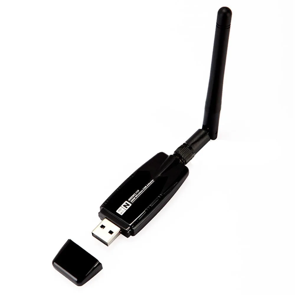 300 Мбит/с 300 м USB Беспроводной адаптер Wi-Fi сетевой карты IEEE 802.11b/g/n антенны для ноутбука настольных ПК