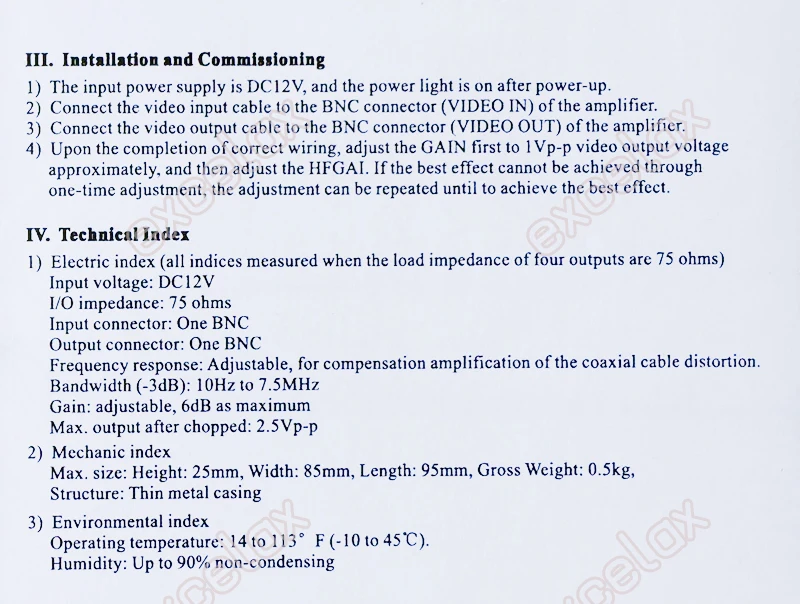 Single-channel coax video amplifier_201705 (4)2