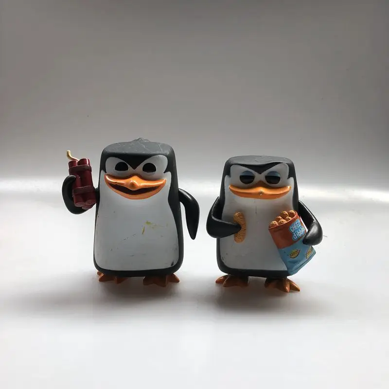 Оригинальный Imperfect Funko POP фильмы: Пингвины Из Madagascar Rico фигурка шкипера