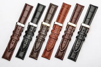 

Hight Quality 20mm Leather Watch Band 22mm Men Women Leather Crocodile Band Watch Strap 20m 22mm Band for Samsung S2 S3