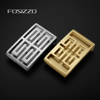 

FOSIZZO Slide Buckle Stainless Steel Not Easy Rust and Paint Off Buckle Width 3.8CM (Fit 3.4-3.8CM Strap) ZG37