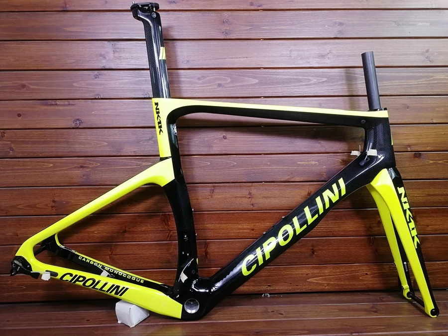 Flash Deal 2019 T1100 cipollini NK1K 3k carbon road bike frame racing bicycle carbon frameset clapotic frameset disc brake xdb available 4