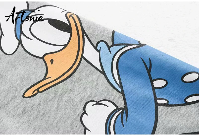 Artsnie streetwear cartoon print women sweatshirt spring 19 oversized hoodie o neck long sleeve knitted casual sweatshirts 14 knitted casual sweatshirts cartoon print women hoodie long sleeve
