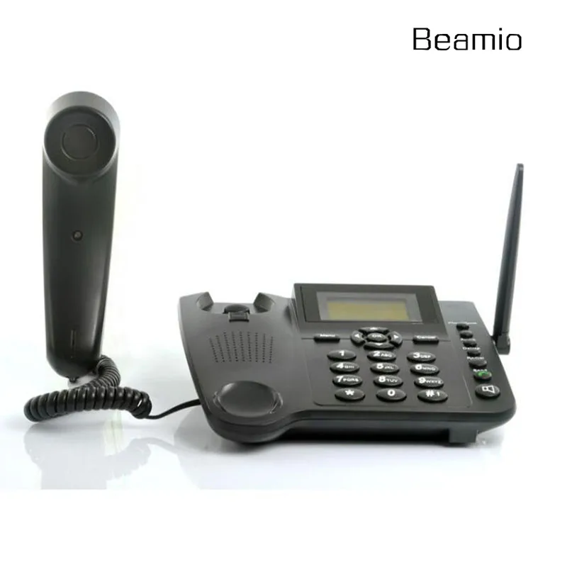 اللاسلكية الثابتة الهاتف مع GSM سيم بطاقة للمنزل مكتب تجارية (سابقا) دعم Handfree المتصل ID شعاعي تلفون