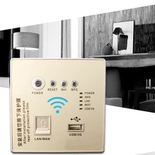 86 type настенный роутер wifi с скоростью беспроводной передачи 300