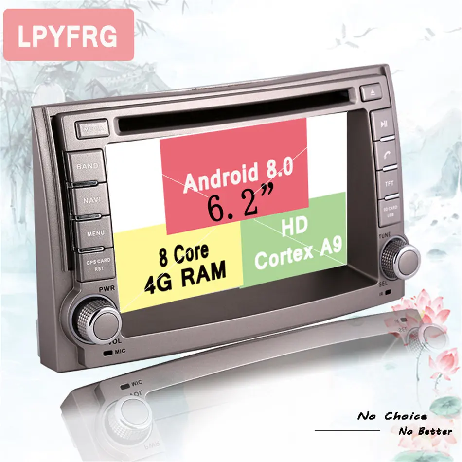 Excellent Octa Core RAM 4G ROM 64G Android 9.0 Fit HYUNDAI i20 2008 2009 2010 2011 2012 2013 Car DVD Player Navigation GPS Radio In dash 5