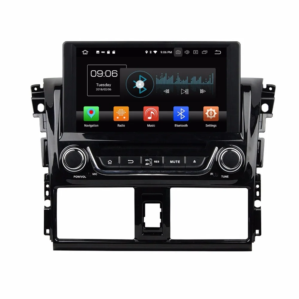 Excellent Octa Core 8 inch 8 core Android 9.0 Car Radio DVD player GPS for for Toyota Yaris Vios 2013-2017 4G RAM 64G ROM STEREO navigatio 0 Excellent Octa Core 8 inch 8 core Android 9.0 Car Radio DVD player GPS for for Toyota Yaris Vios 2013-2017 4G RAM 64G ROM STEREO navigatio 0