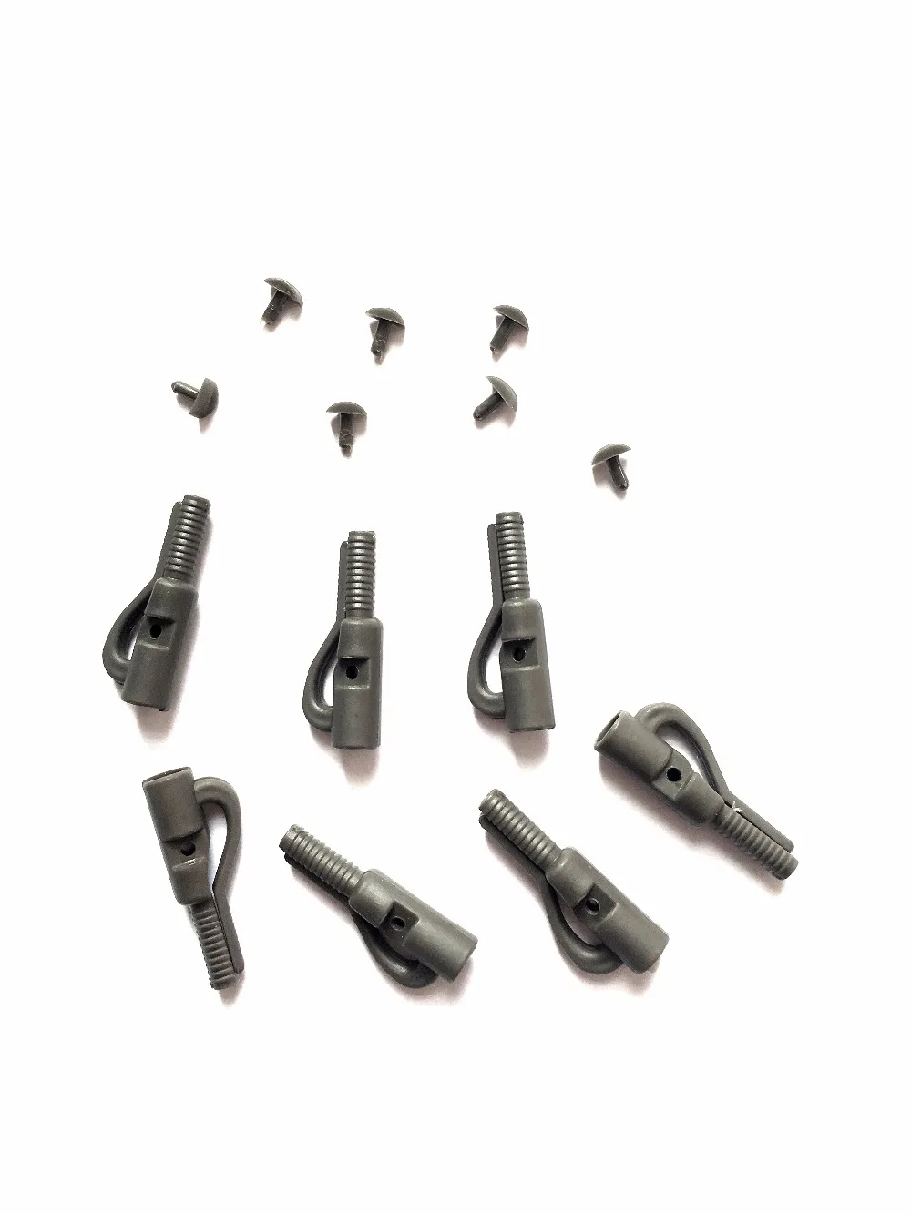

100 x Eco Lead Clips with Pin for Carp Fishing-Fits UK size 8 Rolling Swivels - Carp Terminal End Tackle