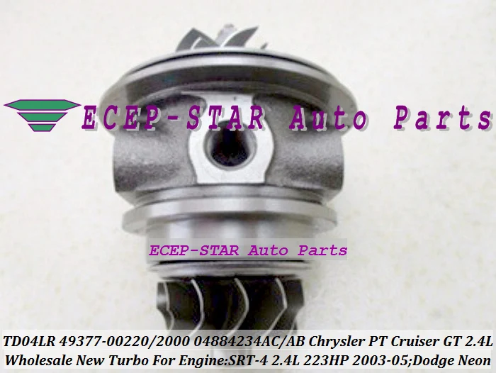 TD04LR 49377-00220 49377-00200 04884234AC Turbo Turbocharger for Chrysler PT Cruiser GT Dodge Neon SRT SRT-4 03-05 2.4L 223HP (1)