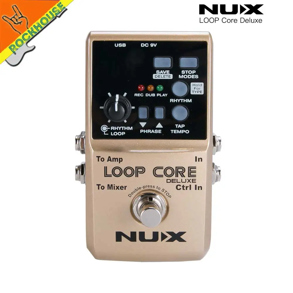 NUX Loop Core Роскошная гитара series устройство для создания педалей с 40 режимами
