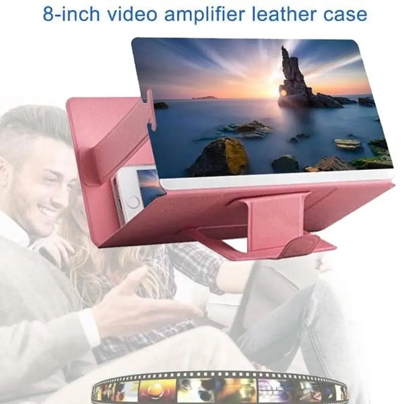 

Mobile Phone Stand 3D Screen HD Video Amplifier Magnifying Glass Stand Universal Phone Holder For Iphone Android Smartphone